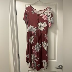 Floral Print Dress